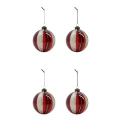 House Doctor - Ornaments - Burgundy - dia: 10 cm