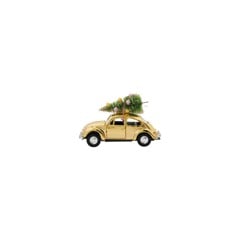 House Doctor - Dekoration, HDXmas car - Gold - l: 12.5 cm, w: 5 cm, h: 8 cm