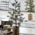 House Doctor - Christmas tree w. LED, HDPeuce - Nature - 80 LED lights - h: 125 cm thumbnail-4