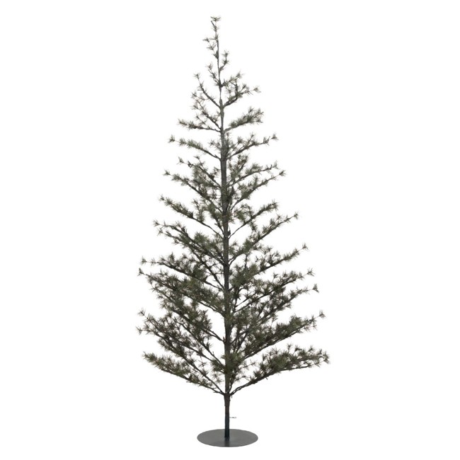 House Doctor - Weihnachtsbaum mit LED-Lichtern, HDPin - Natur - 240 LED lights - h: 220 cm