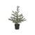 House Doctor - Christmas tree w. LED, HDNat - Nature - 60 LED lights - w: 48 cm, h: 70 cm thumbnail-1