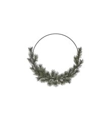 House Doctor - Wreath w. LED, HDGiant - Nature - dia: 45 cm