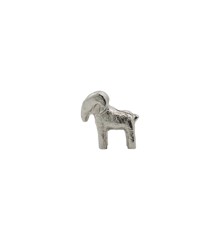 House Doctor - Kerzenständer, HDRam - Antik-Silber - l: 7 cm, w: 3 cm, h: 7 cm