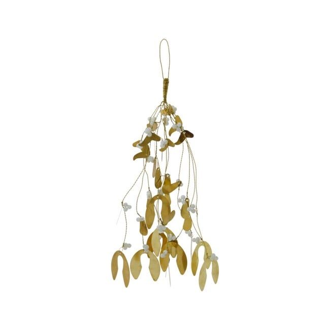 House Doctor - Ornament, HDMistletoe - Brass finish - l: 37 cm, w: 15 cm