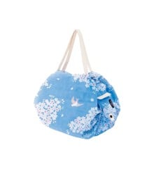 Shupatto - Medium Foldable Shopping Bag - Hana ni Tori