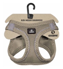 Ozami - Dog Harness Air-Mesh Black Beige M (605.5084)