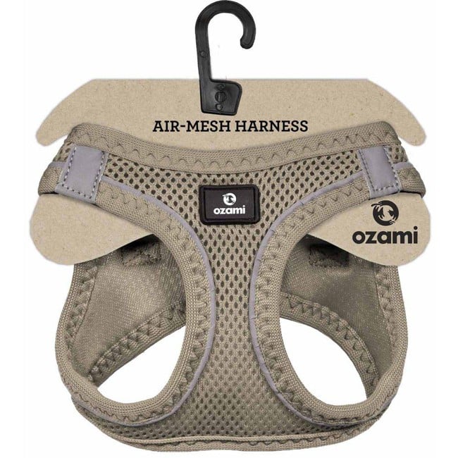 Ozami - Dog Harness Air-Mesh Black Beige M (605.5084)