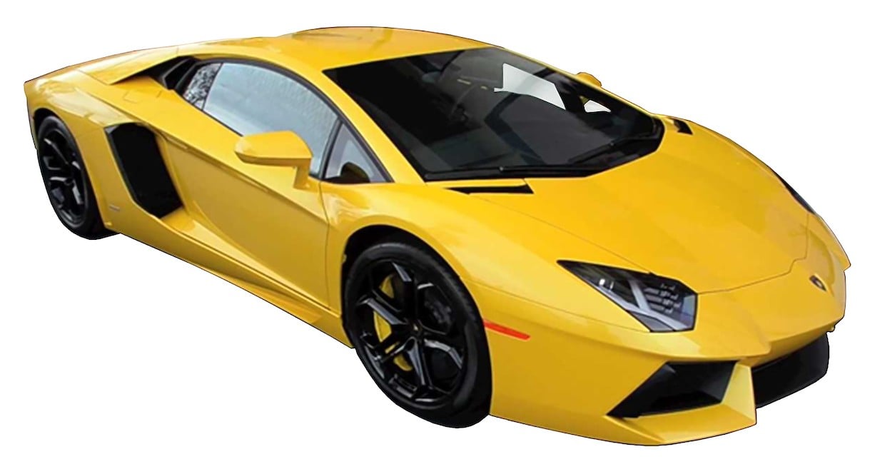 Kaufe POCHER   Lamborghini Aventador, yellow HK20F ...