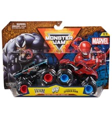 Monster Jam - 1:64 Marvel 2 Pack - Venom vs The Amazing Spider-Man