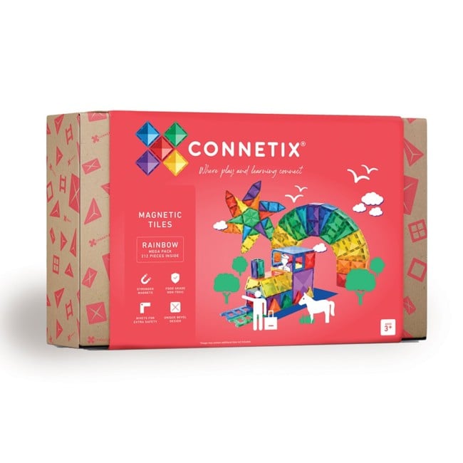 Connetix - Rainbow Mega Pack 212 Pieces (CT-R-00212-ME)