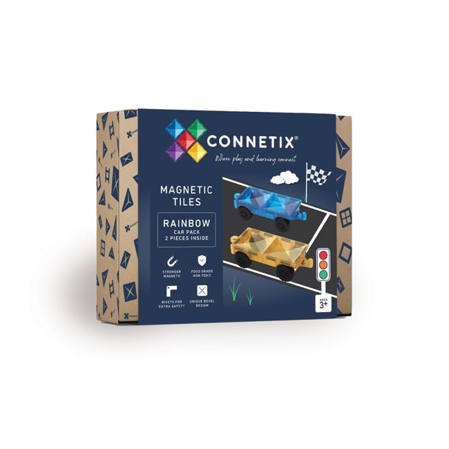 Connetix - Car Pack - Magnetautos 2 St. - (CT-R-00002-CA)