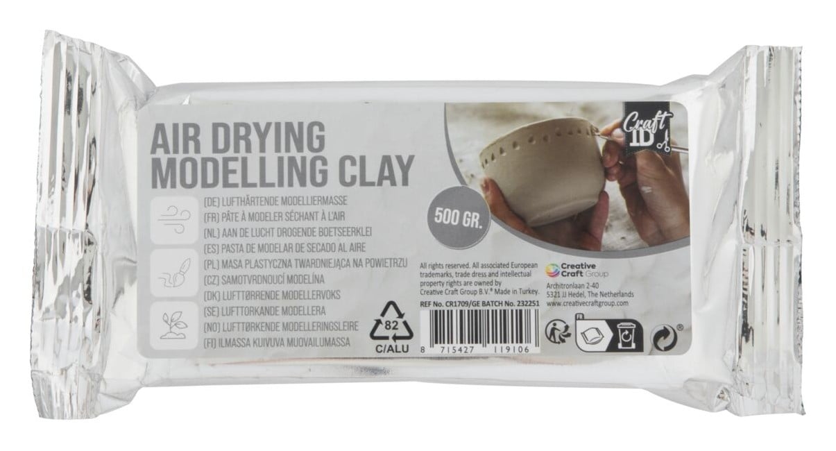 Craft ID - Modelling Clay 500 grams (CR1709/GE)