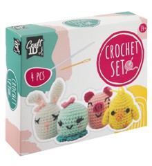 Craft ID - Crochet kit animals - 4 pcs (CR1721/GE)