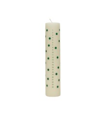 OYOY Living - Polka Calendar Candle -  Green