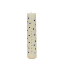 OYOY Living - Polka Calendar Candle - Blue