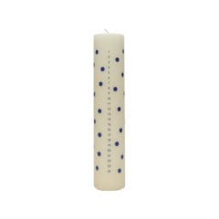 OYOY Living - Polka Calendar Candle - Blue