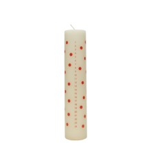 OYOY Living - Polka Calendar Candle - Red