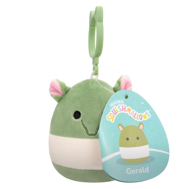 Squishmallows - 9 cm P20 Clip On - Gerald Tapir