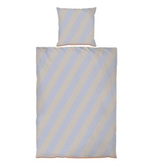 Mette Ditmer - DIAGONAL Bedding 140 x 200 cm - Light blue