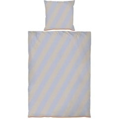 Mette Ditmer - DIAGONAL Bedding 140 x 200 cm - Light blue