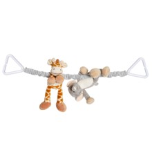 Diinglisar - Wild - Stroller Chain - Elephant and Giraffe (TK2935)