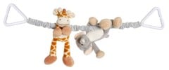 Diinglisar - Wild - Stroller Chain - Elephant and Giraffe (TK2935)