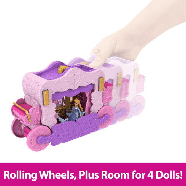 Disney Princess - Carriage To Castle Transforming Playset (HWX17)