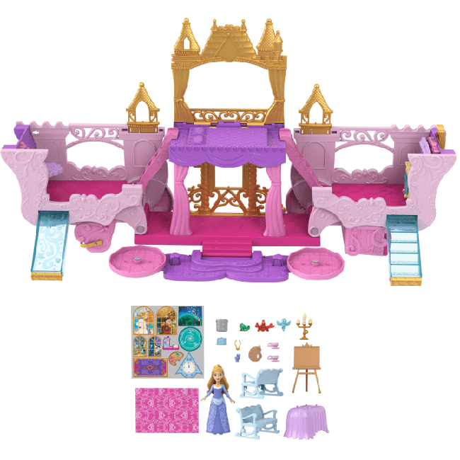 Disney Princess - Carriage To Castle Transforming Playset (HWX17)