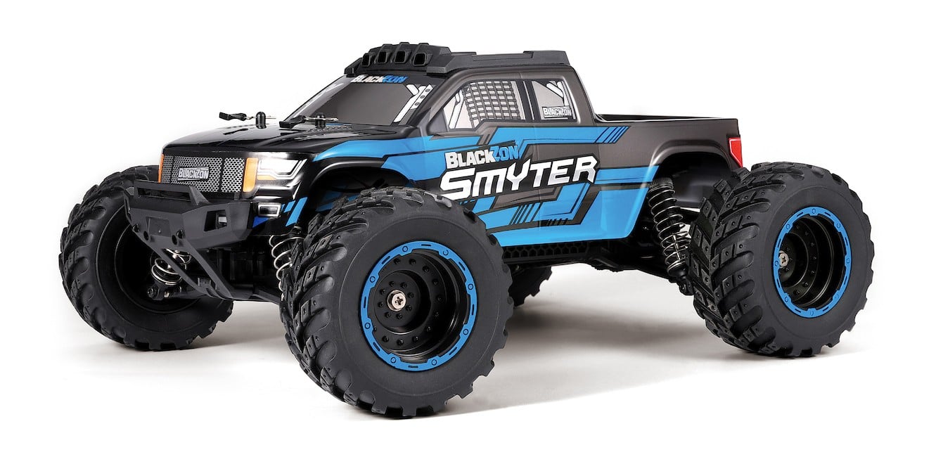 BLACKZON - Smyter MT 1/12 4WD Electric Monster Truck - Blue (540111)