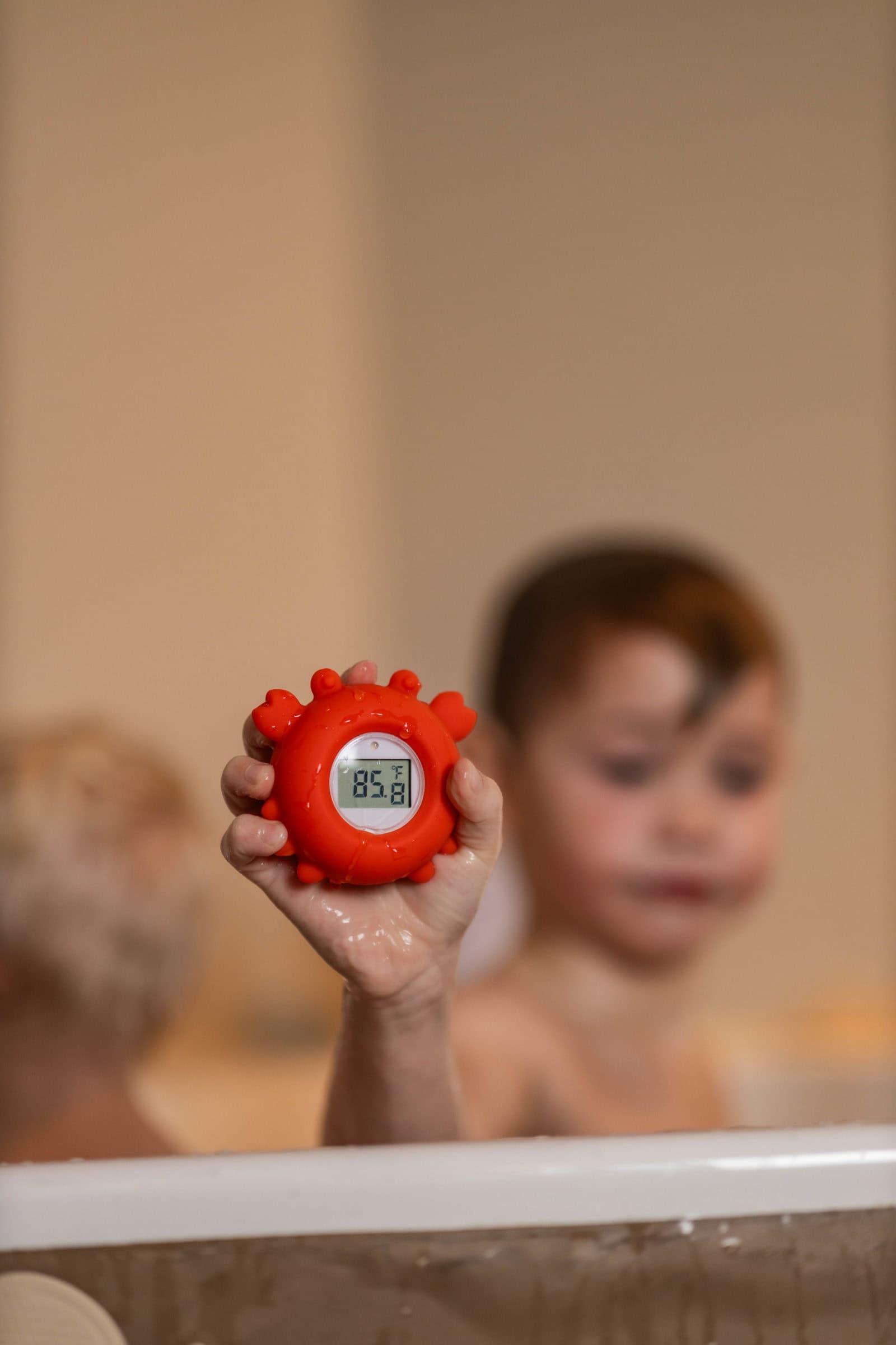 Filibabba Bath thermometer - Crab