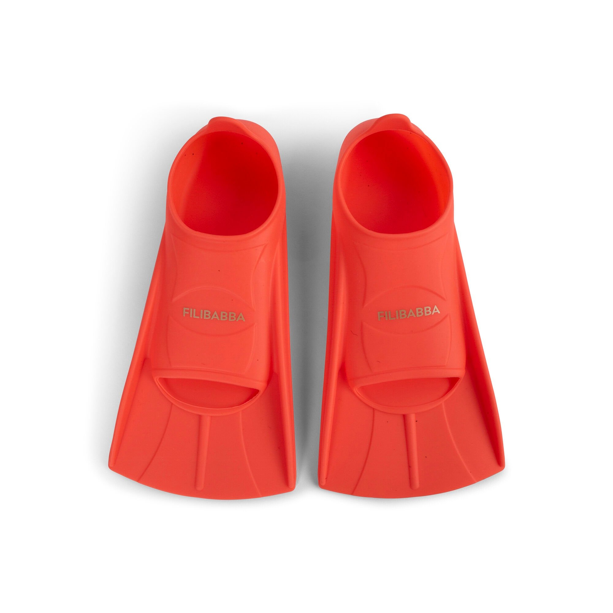 Filibabba Swim fins size 27-29 - Warm Red