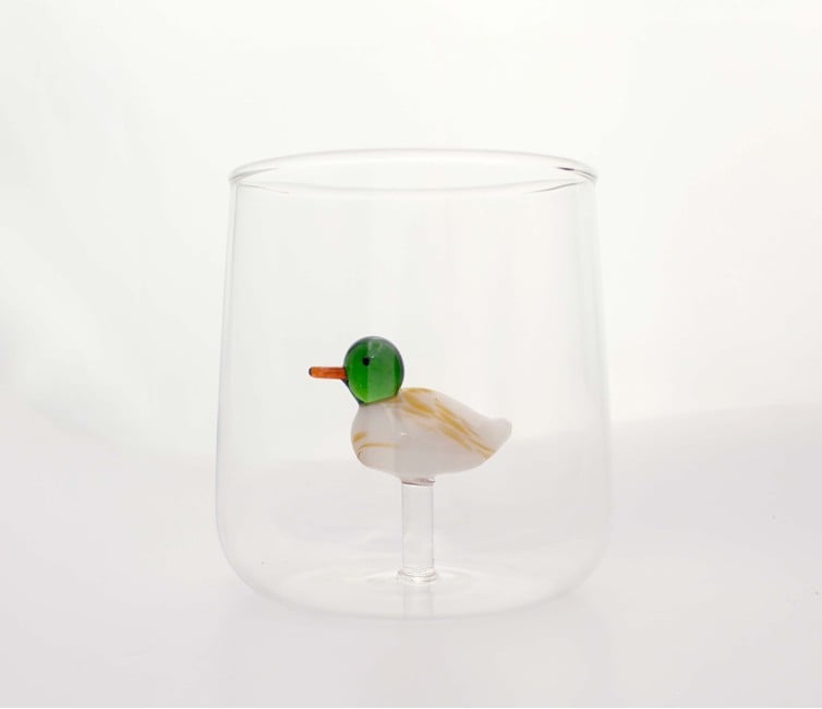 Winkee - Drinking Glasses - Handmade Duck