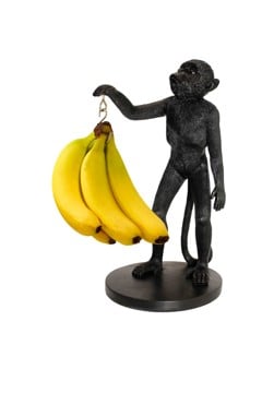 Winkee - Frugtholder - Monkey Banana holder - Black