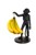 Winkee - Fruit holder - Monkey Banana holder - Black thumbnail-1