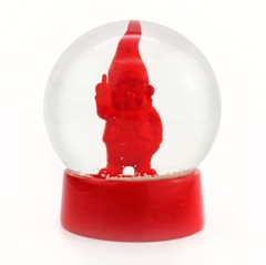 Winkee - Snekugle - Snow Globe Gnome - Red