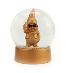 Winkee - Snow Globe - Snow Globe Gnome - Gold