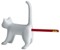 Winkee - Blyantspidser - Sharp end Cat with sound - White thumbnail-3