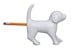 Winkee - Blyantspidser - Sharp end Pup White with sound - White thumbnail-2