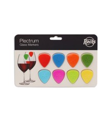 Winkee - Drinks Markers - Plectrum Glass Markers - Set of 8