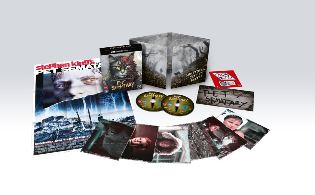 PET SEMATARY 4K + BLU RAY Limited Collector's edition