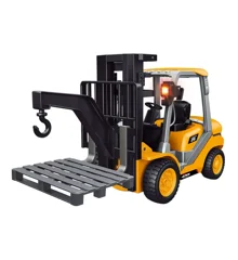 MX R/C Constructions - Forklift Fjernstyret 1:18 2,4GHz, 3,7V Li-Ion - 9 indstillinger