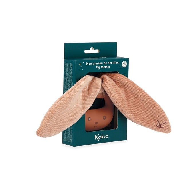 Kaloo - Kanin teether terracotta