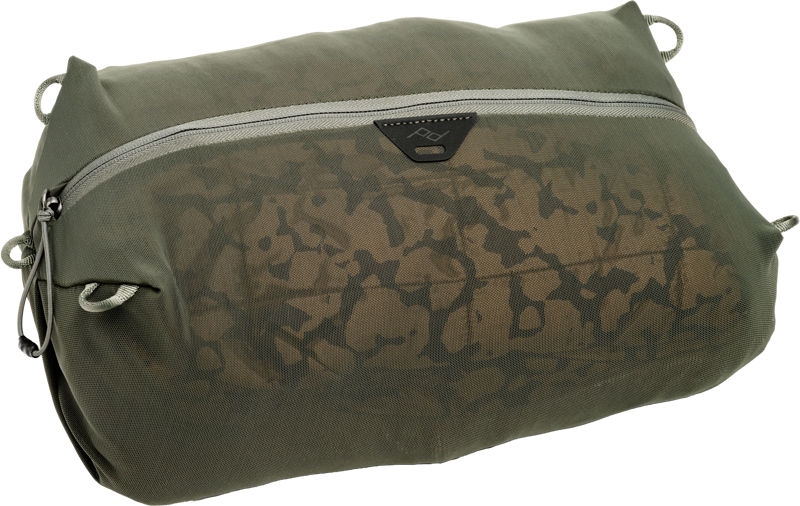 Peak Design Ultralight - Organizing bag - liten - Ultralight Terra Shell 40D exterior fabric, ultra-high molecular weight polyethylene fabric - grågrønn