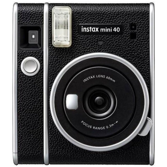 Fuji - Instax Mini 40 Instant Camera Black