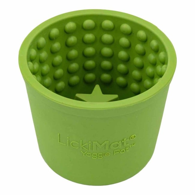 LICKIMAT - Yoggie Pot Green - (645.5460)