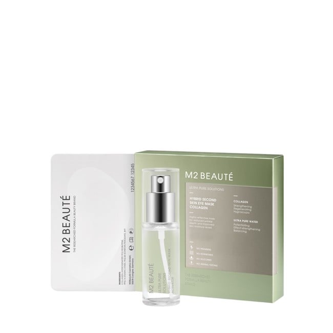 M2 Beauté - HYBRID SECOND SKIN Eye Mask Collagen - 7 stk.