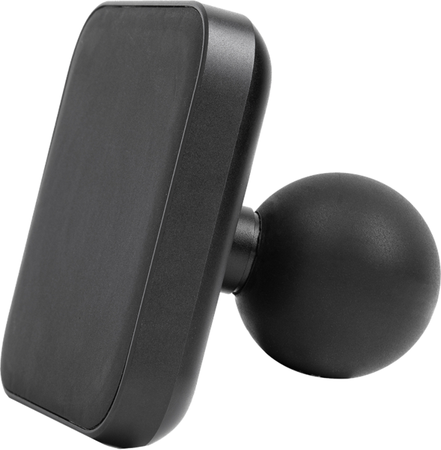 Peak Design - Mobile Car Mount 1" Ball Adapter Charging V2 - Black