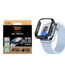 PanzerGlass - Screen Protector - Apple Watch 10 - 41mm FullBody Slim - Black