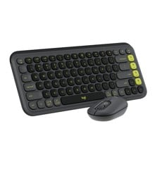 Logitech - Pop Icon Combo Nordic - Graphite