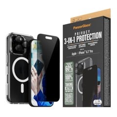 PanzerGlass - iPhone 16 Pro 6.3'' 3-in-1 Privacy P Bundle